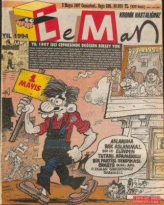 Leman Haftalık Mizah Dergisi 3 Mayıs 1997 Sayı 286 NDR79407 - 1