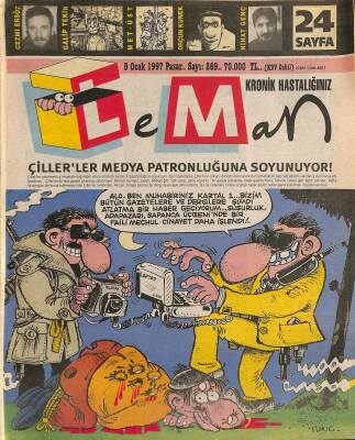 Leman Haftalık Mizah Dergisi 5 Ocak 1997 Sayı 269 NDR79408 - 1