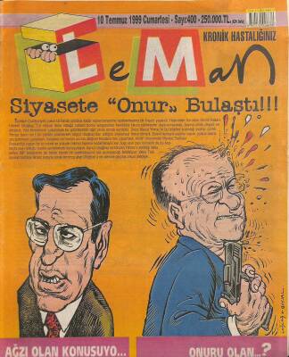 Leman Mizah Dergisi 10 Temmuz 1999 Sayı 400 NDR79320 - 1