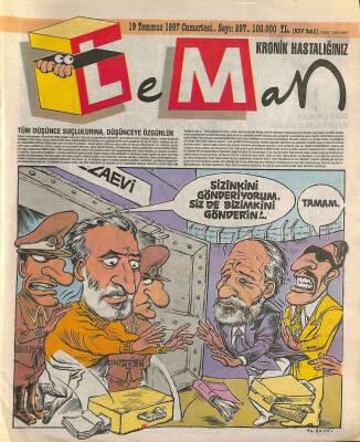 Leman Mizah Dergisi 19 Temmuz 1997 Sayı 297 NDR79287 - 1