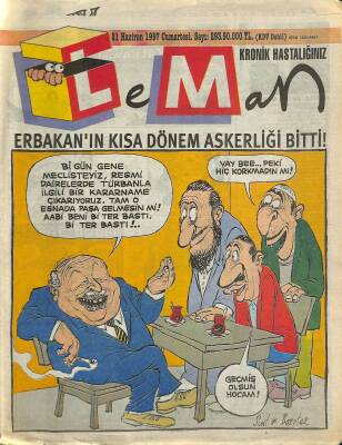 Leman Mizah Dergisi 21 Haziran 1997 Sayı 293 NDR79341 - 1