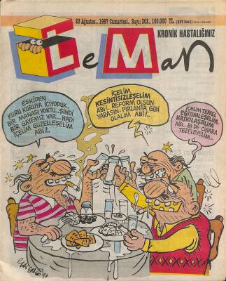 Leman Mizah Dergisi 23 Ağustos 1997 Sayı 302 NDR79326 - 1