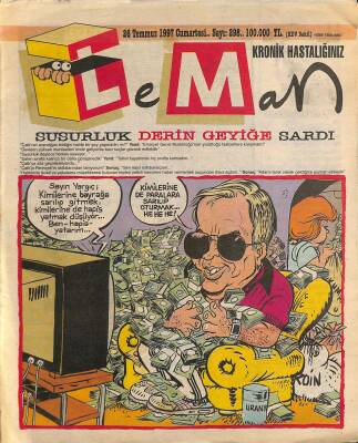 Leman Mizah Dergisi 26 Temmuz 1997 Sayı 298 NDR79288 - 1