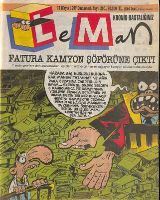 Leman Mizah Dergisi 31 Mayıs 1997 Sayı 290 NDR79364 - 1