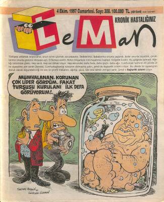 Leman Mizah Dergisi 4 Ekim 1997 Sayı 308 NDR79282 - 1