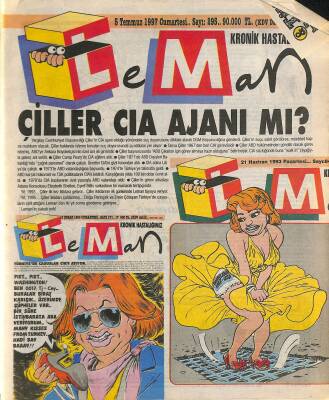 Leman Mizah Dergisi 5 Temmuz 1997 Sayı 295 NDR79280 - 1