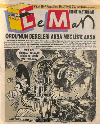 Leman Mizah Dergisi 9 Mart 1997 Sayı 278 NDR79299 - 1