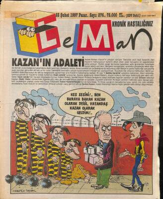 Leman Mizah Dergisi Sayı276 23 Şubat 1997 NDR21706 - 1