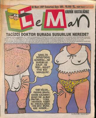 Leman Mizah Dergisi Sayı280 22 Mart 1997 NDR21726 - 1