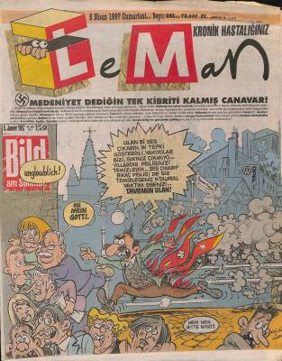 Leman Mizah Dergisi Sayı282 5 Nisan 1997 NDR21739 - 1