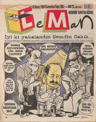 Leman Mizah Dergisi Sayı336 18 Nisan 1998 NDR21710 - 1