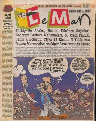 Leman Mizah Dergisi Sayı364 31 Ekim 1998 NDR21736 - 1