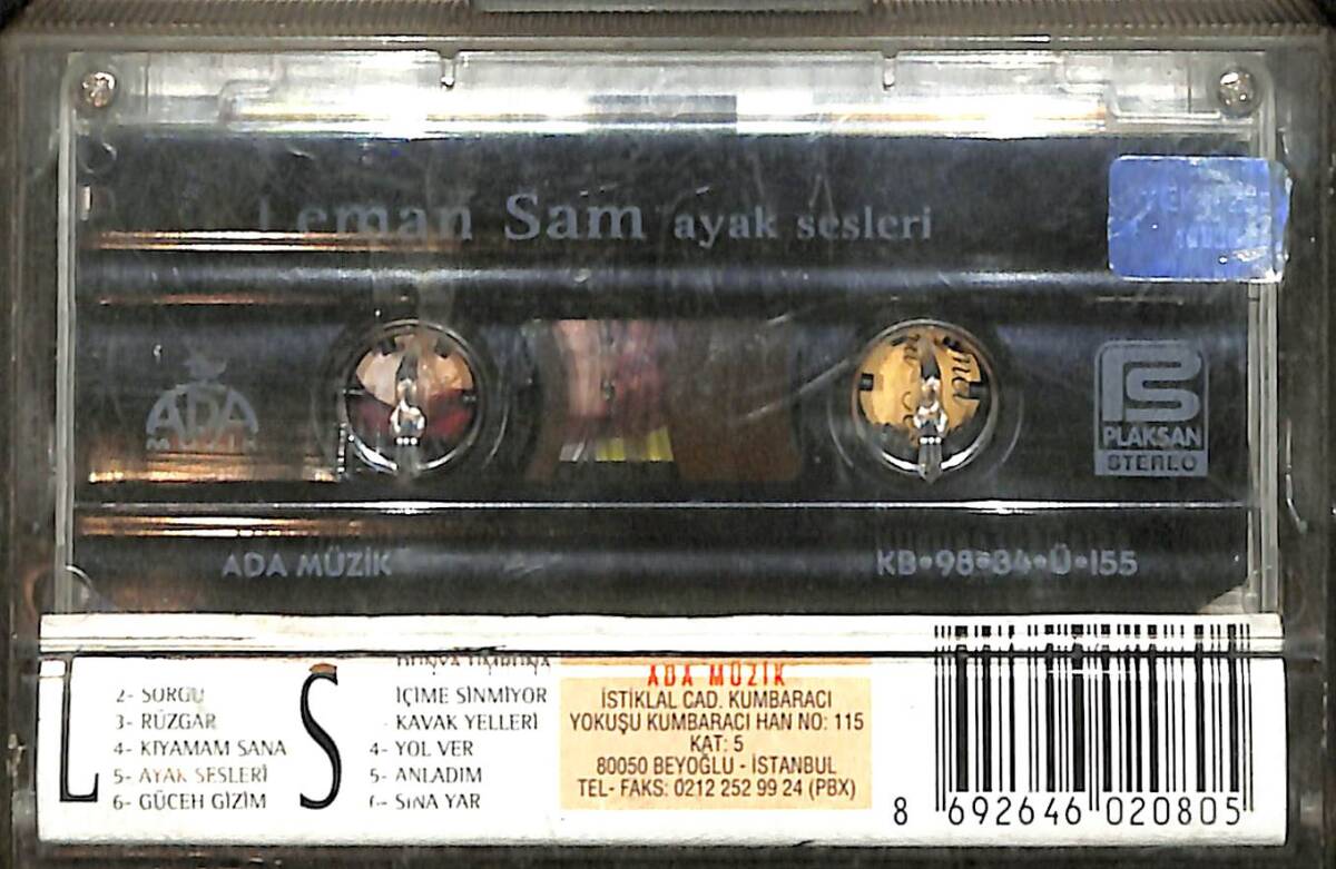 Leman Sam - Ayak Sesleri Kaset (İkinci El) KST26951 - 2