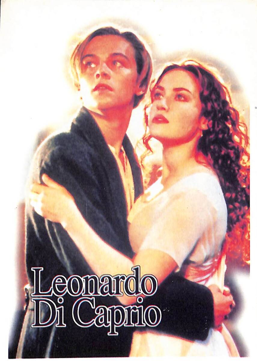 Leonardo Di Caprio Kartpostal (Küçük Boy) KRT22580 - 1