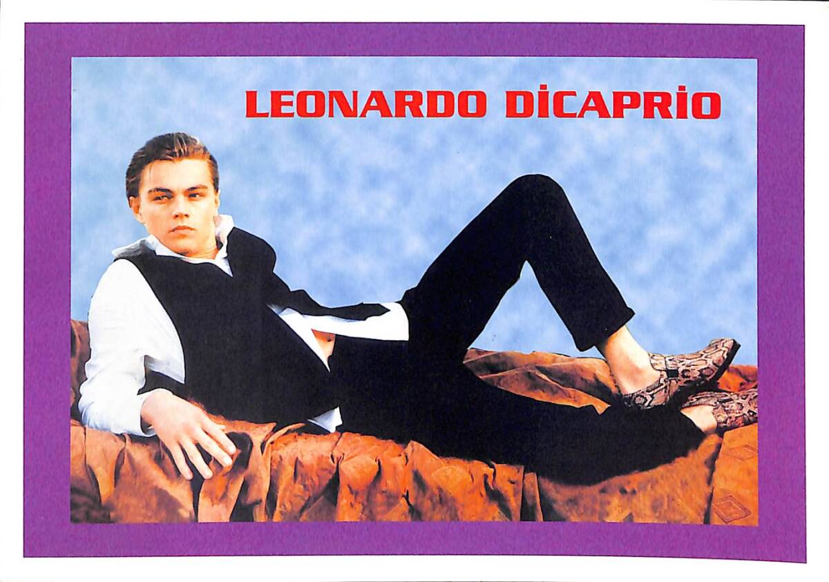 Leonardo Di Caprio Kartpostal (Küçük Boy) KRT22582 - 1