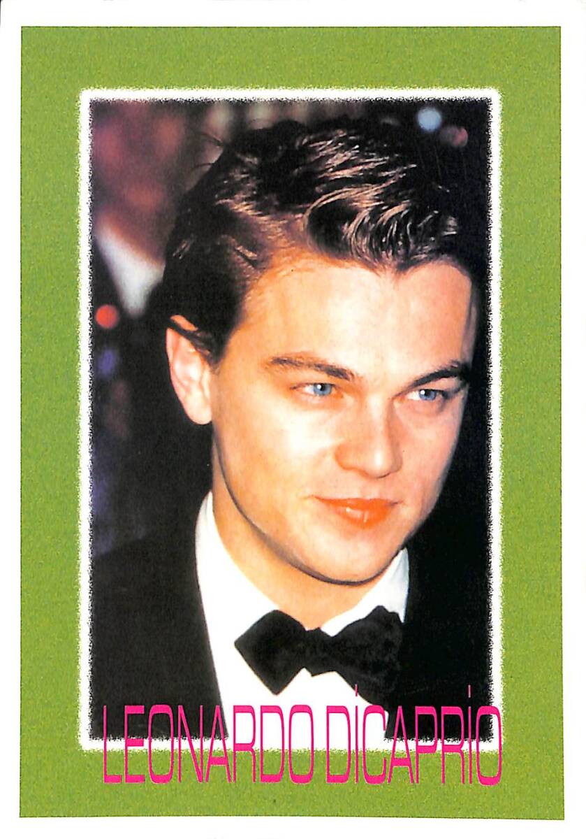 Leonardo Di Caprio Kartpostal (Küçük Boy) KRT22585 - 1