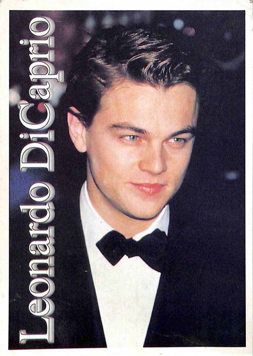 Leonardo Di Caprio Kartpostal (Küçük Boy) KRT22586 - 1