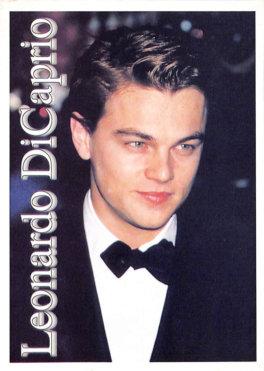 Leonardo Dicaprio Kartpostal (Küçük Boy) KRT22488 - 1