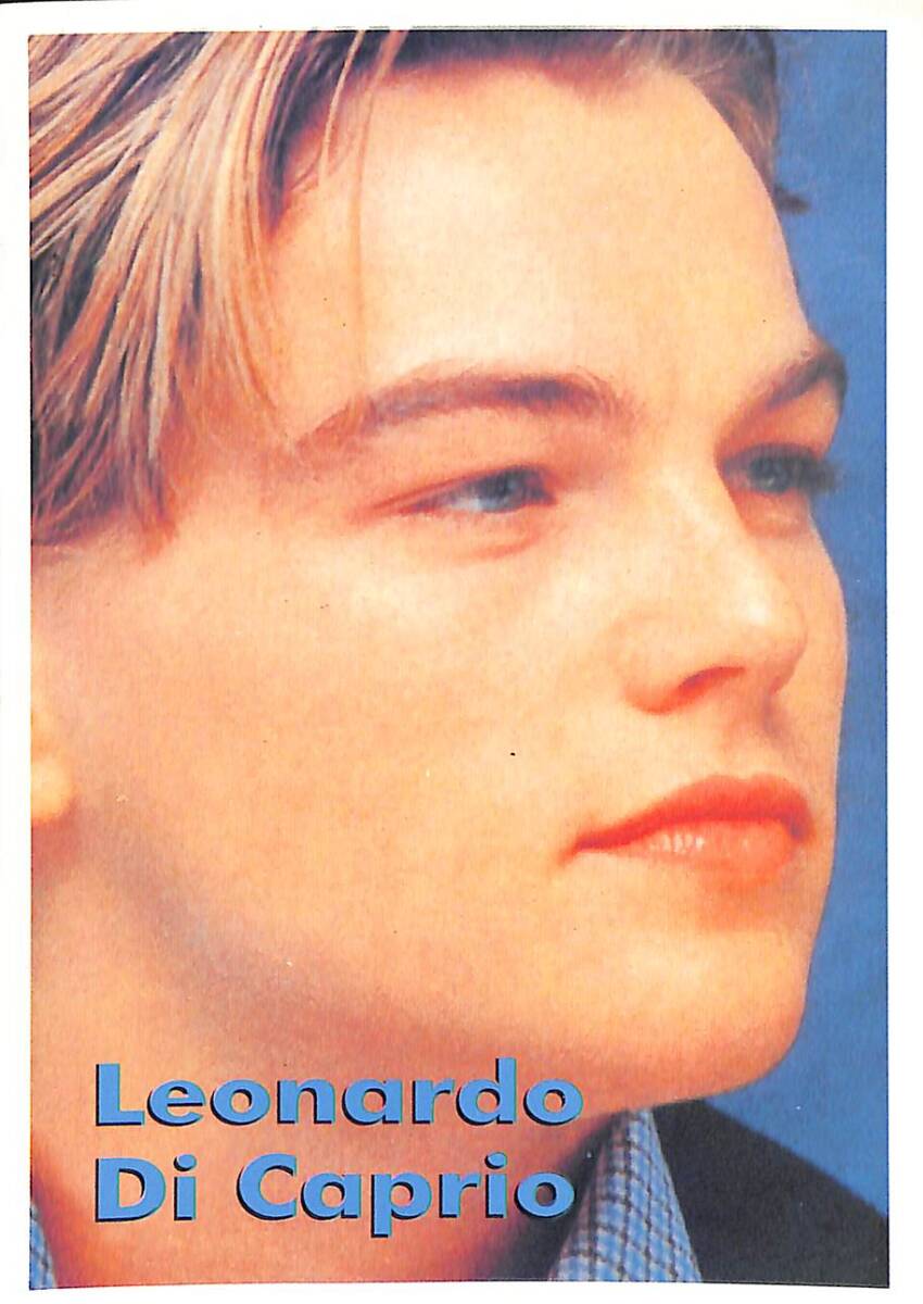 Leonardo Dicaprio Kartpostal (Küçük Boy) KRT22489 - 1