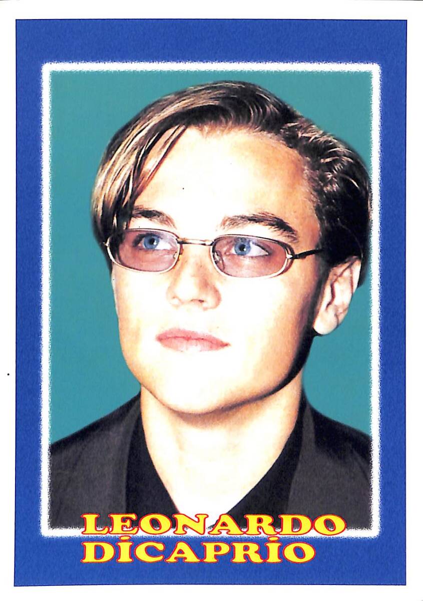 Leonardo Dicaprio Kartpostal (Küçük Boy) KRT22490 - 1