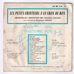 Les Petits Chanteurs A La Croix De Bois *PLAK KABI* PLK10191 - 2