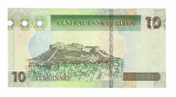 Libya 10 Dinar 2011 Çil YKP7617 - 2