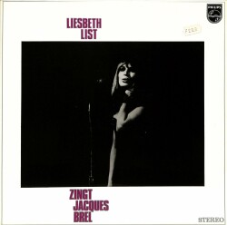 Liesbeth List – Zingt Jacques Brel (1969 - Holland) LP PLK18999 - 1