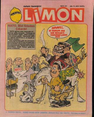 Limon Mizah Dergisi Sayı157 9 Mart 1989 NDR21783 - 1