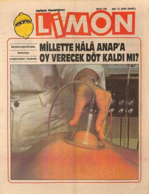 Limon Mizah Dergisi Sayı159 23 Mart 1989 NDR21785 - 1