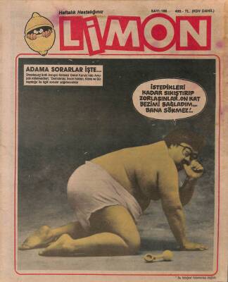 Limon Mizah Dergisi Sayı186 28 Eylül 1989 NDR21759 - 1