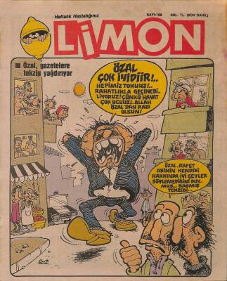 Limon Mizah Dergisi Sayı188 12 Ekim 1989 NDR21761 - 1