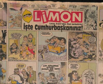 Limon Mizah Dergisi Sayı190 26 Ekim 1989 NDR21763 - 1