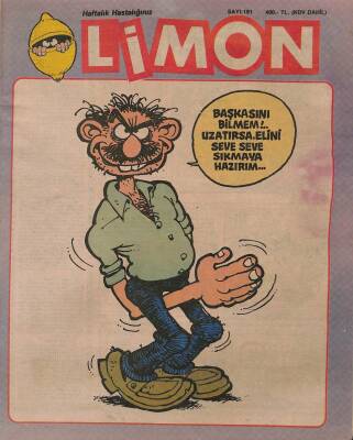 Limon Mizah Dergisi Sayı191 2 Kasım 1989 NDR21764 - 1