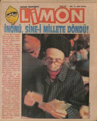 Limon Mizah Dergisi Sayı192 8 Kasım 1989 NDR21765 - 1