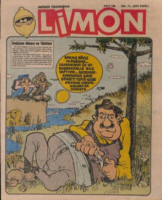 Limon Mizah Dergisi Sayı196 7 Aralık 1989 NDR21767 - 1