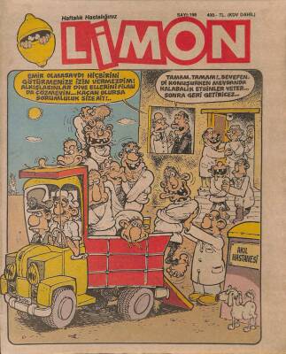 Limon Mizah Dergisi Sayı198 21 Aralık 1989 NDR21770 - 1