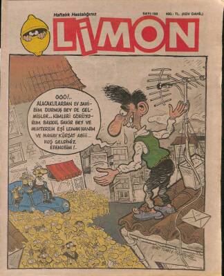 Limon Mizah Dergisi Sayı199 28 Aralık 1989 NDR21771 - 1