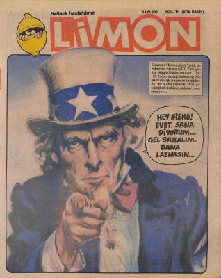 Limon Mizah Dergisi Sayı203 25 Ocak 1990 NDR21252 - 1