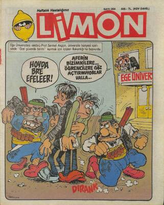 Limon Mizah Dergisi Sayı204 1 Şubat 1990 NDR21253 - 1