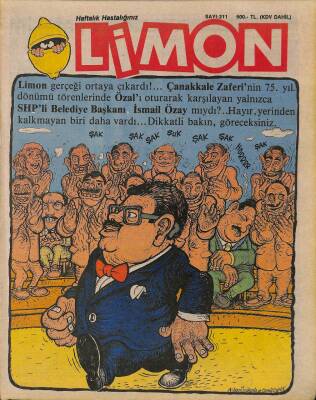 Limon Mizah Dergisi Sayı211 22 Mart 1990 NDR21257 - 1