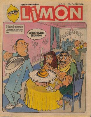 Limon Mizah Dergisi Sayı213 5 Nisan 1990 NDR21259 - 1