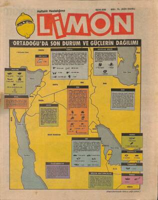 Limon Mizah Dergisi Sayı233 23 Ağustos 1990 NDR21242 - 1