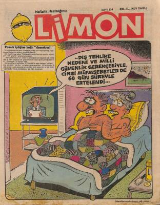 Limon Mizah Dergisi Sayı234 30 Ağustos 1990 NDR21243 - 1