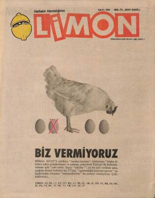 Limon Mizah Dergisi Sayı235 6 Eylül 1990 NDR21244 - 1