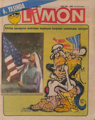 Limon Mizah Dergisi Sayı261 7 Mart 1991 NDR20623 - 1