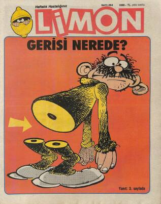 Limon Mizah Dergisi Sayı264 28 Mart 1991 NDR20626 - 1