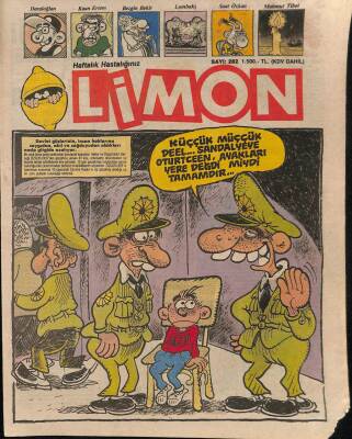 Limon Mizah Dergisi Sayı282 30 Temmuz 1991 NDR20701 - 1