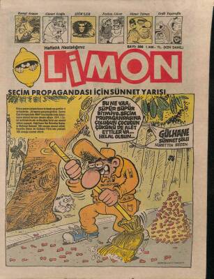 Limon Mizah Dergisi Sayı286 27 Ağustos 1991 NDR20705 - 1