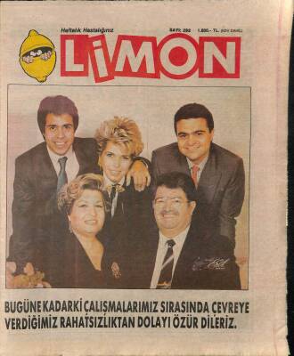 Limon Mizah Dergisi Sayı292 8 Ekim 1991 NDR20620 - 1