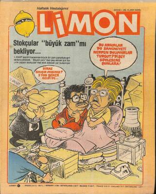 Limon Mizah Dergisi Sayı83 8 Ekim 1987 NDR20734 - 1